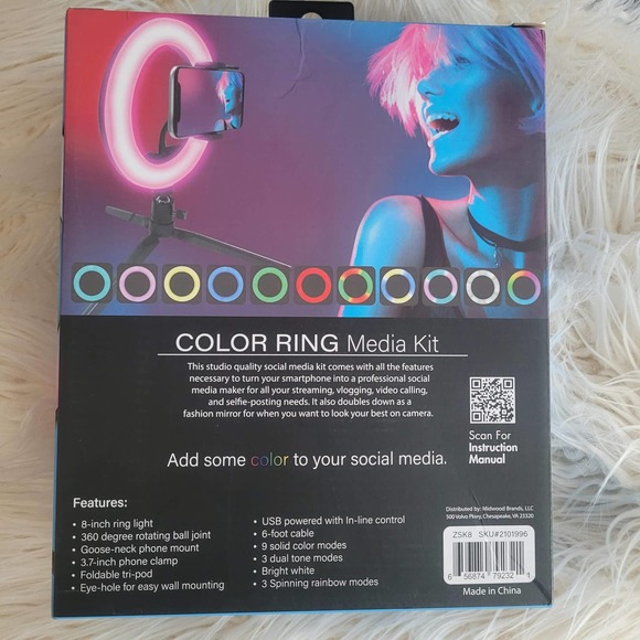 Micro Tech Color Ring NIB - Picture 2 of 6